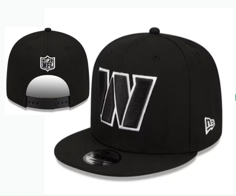 2025 Washington Commanders black hat 001YS->nfl hats->Sports Caps
